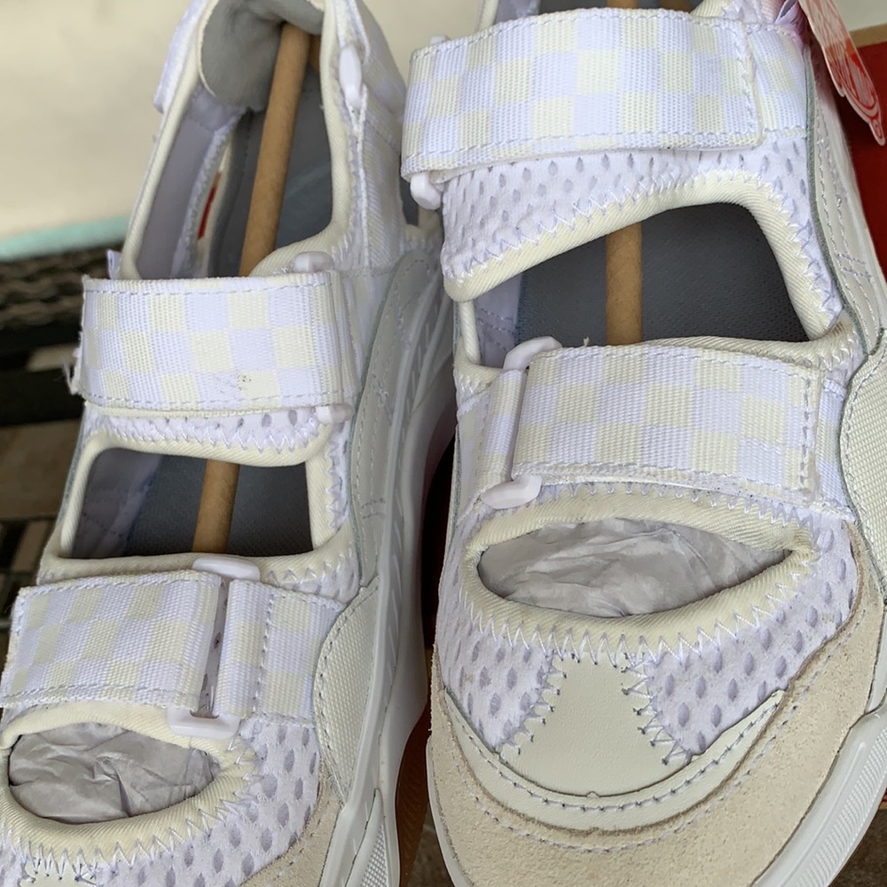 VANS VARIX TRI-LOCK CHECKER True White WMNS - Picture 9 of 13